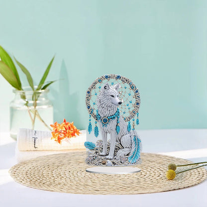 Animal Special Shaped 5D DIY Diamond Painting Tabletop Ornaments Kit Table Decor