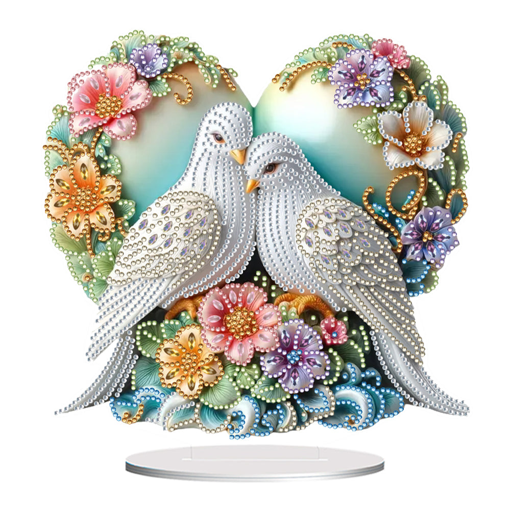 Animal Special Shaped 5D DIY Diamond Painting Tabletop Ornaments Kit Table Decor