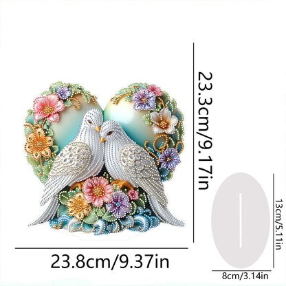 Animal Special Shaped 5D DIY Diamond Painting Tabletop Ornaments Kit Table Decor