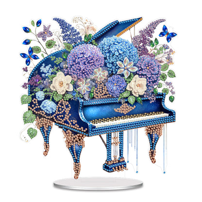 Acrylic Special Shape Flower Table Top Diamond Painting Ornament Kits Home Decor
