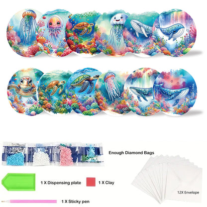 Diamond Painting Greeting Cards DIY Diamond Art Cards Diamond Painting Gift Card