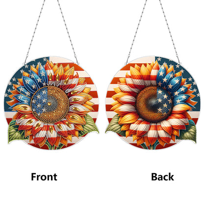 Bear DIY Diamond Art Pendant Kit Diamond Painting Hanging Pendant for Art Crafts