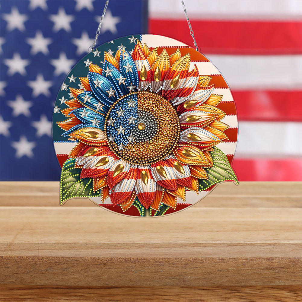 Bear DIY Diamond Art Pendant Kit Diamond Painting Hanging Pendant for Art Crafts