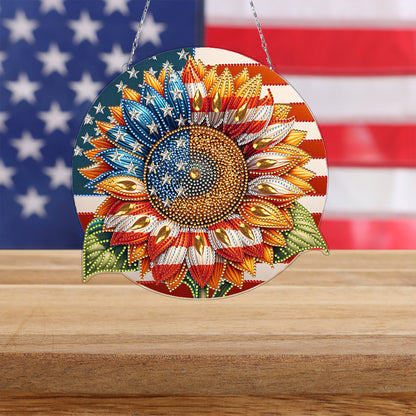 Bear DIY Diamond Art Pendant Kit Diamond Painting Hanging Pendant for Art Crafts