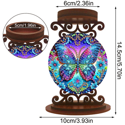 Animals Diamond Painting Candle Holder Ornaments Desktop Tea Light Candle Holder