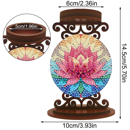 Animals Diamond Painting Candle Holder Ornaments Desktop Tea Light Candle Holder