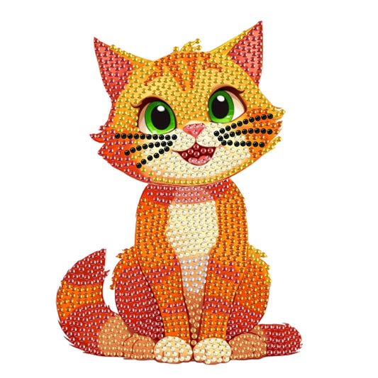 Acrylic Shaking Head Animal Desktop Diamond Art Kits Cat Dog Bedroom Table Decor
