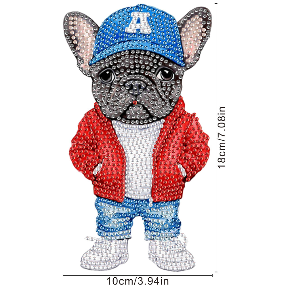 Acrylic Shaking Head Animal Desktop Diamond Art Kits Cat Dog Bedroom Table Decor