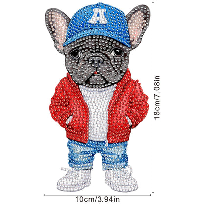 Acrylic Shaking Head Animal Desktop Diamond Art Kits Cat Dog Bedroom Table Decor