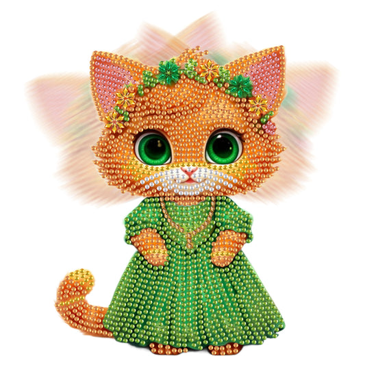 Acrylic Shaking Head Animal Desktop Diamond Art Kits Cat Dog Bedroom Table Decor