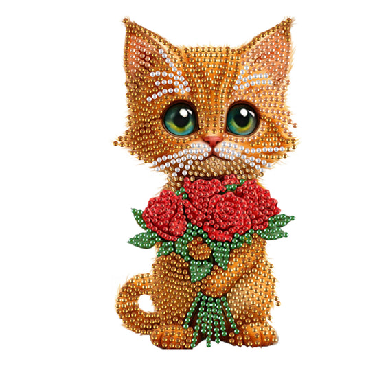 Acrylic Shaking Head Animal Desktop Diamond Art Kits Cat Dog Bedroom Table Decor