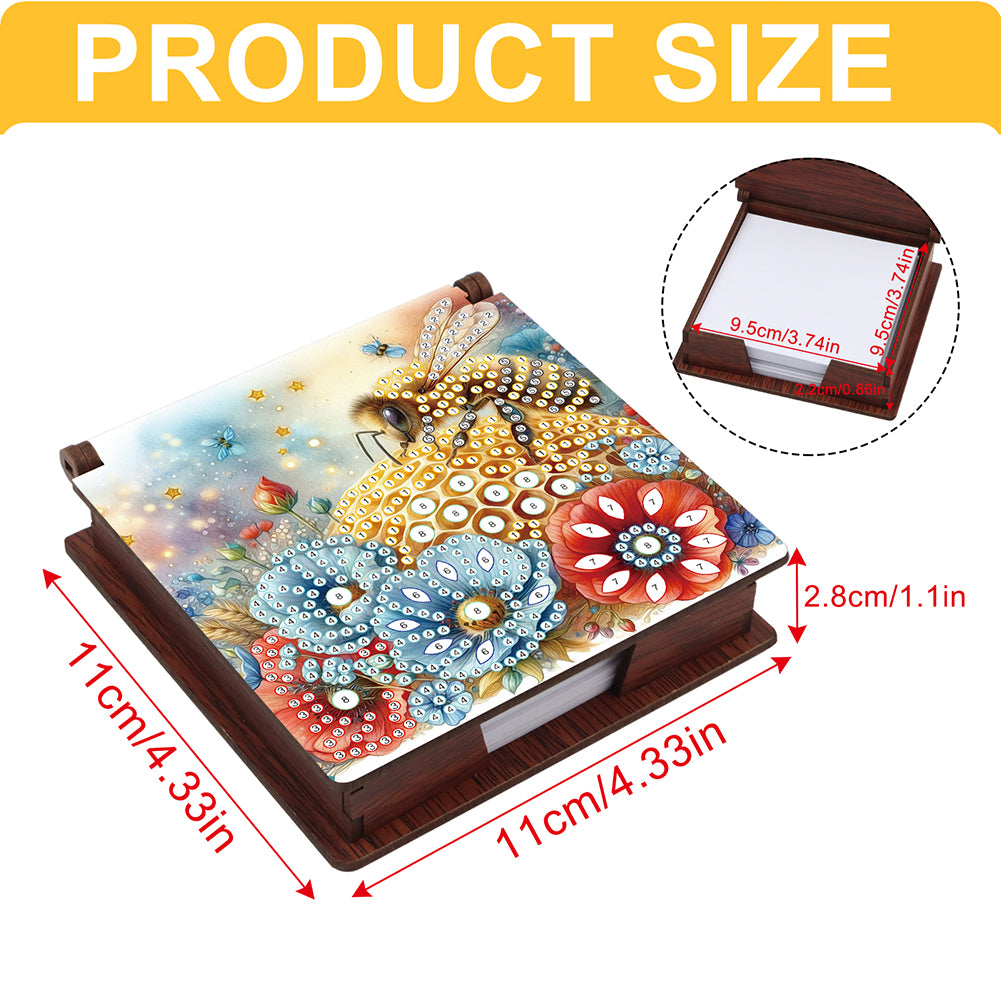 1pc Diamond Painting Kit Note Box 160 Sticky Notes Home Office School Supplies