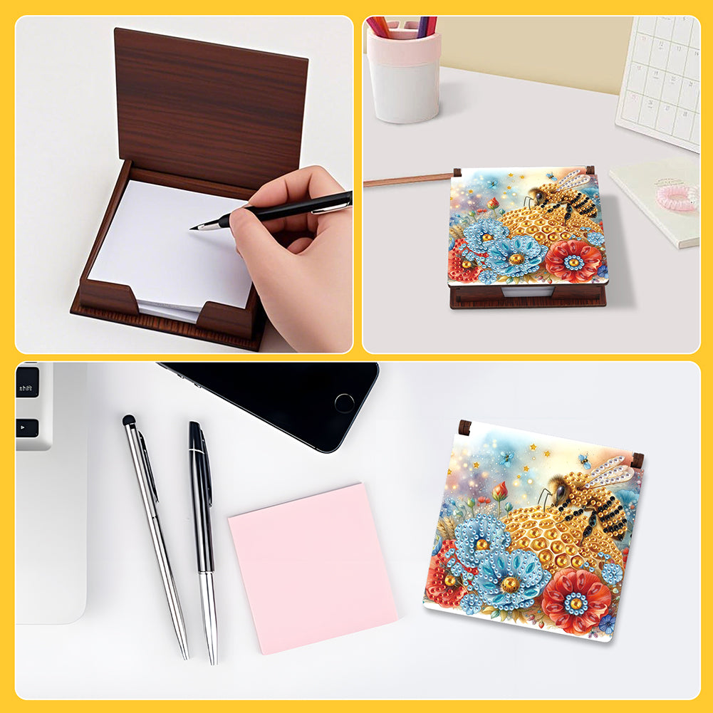 1pc Diamond Painting Kit Note Box 160 Sticky Notes Home Office School Supplies