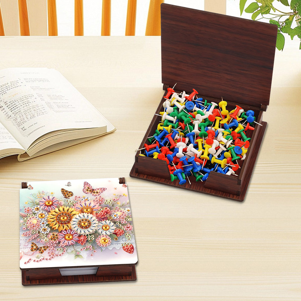 1pc Diamond Painting Kit Note Box 160 Sticky Notes Home Office School Supplies