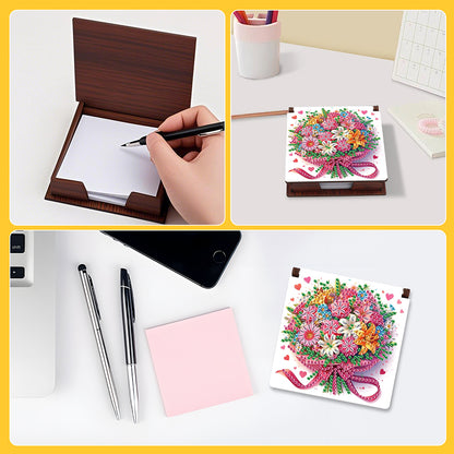 1pc Diamond Painting Kit Note Box 160 Sticky Notes Home Office School Supplies