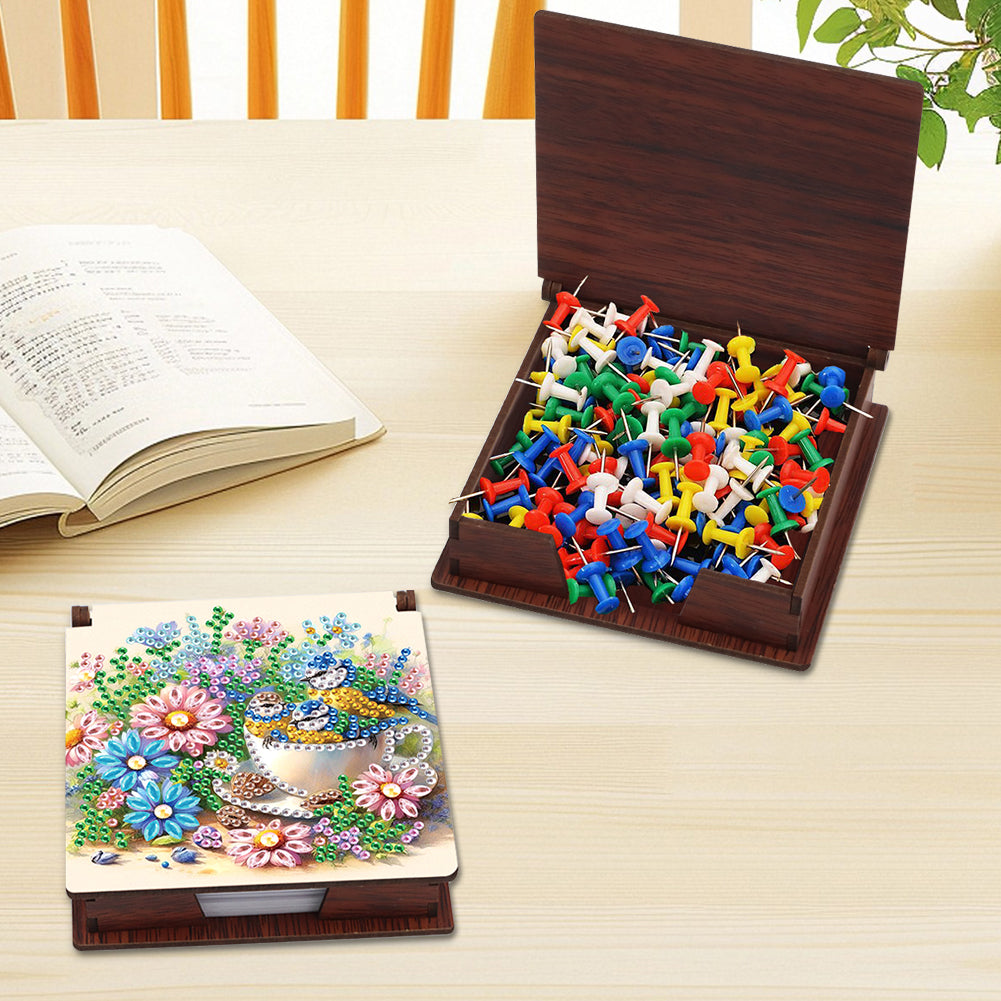 1pc Diamond Painting Kit Note Box 160 Sticky Notes Home Office School Supplies