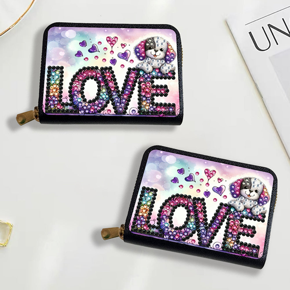 Diamond Painting Card Holder Coin Purse Diamond Art Wallet Pouch Gifts for Women