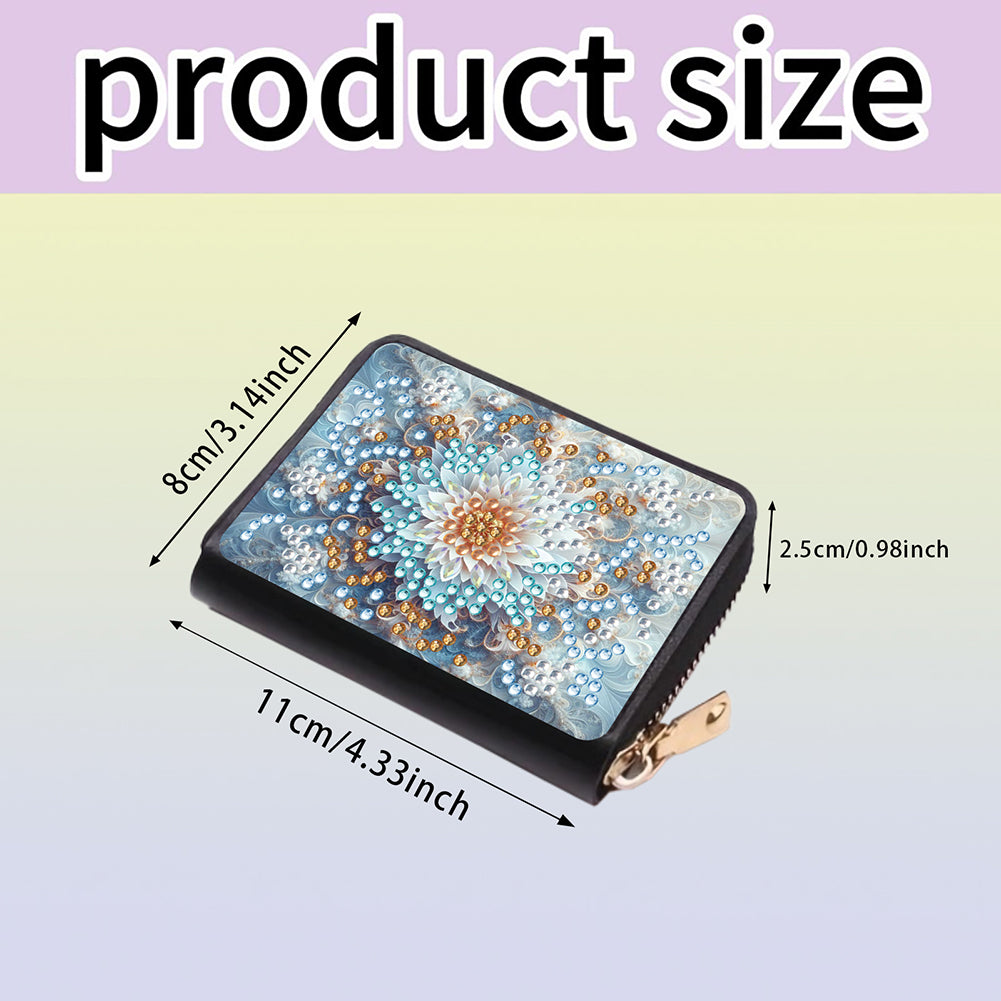 Diamond Painting Card Holder Coin Purse Diamond Art Wallet Pouch Gifts for Women