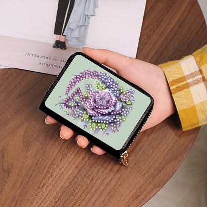 Diamond Painting Card Holder Coin Purse Diamond Art Wallet Pouch Gifts for Women
