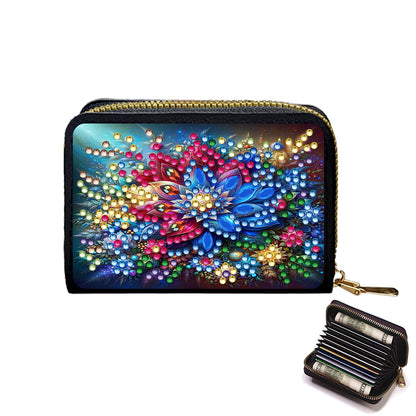 Diamond Painting Card Holder Coin Purse Diamond Art Wallet Pouch Gifts for Women
