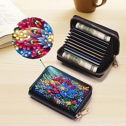 Diamond Painting Card Holder Coin Purse Diamond Art Wallet Pouch Gifts for Women