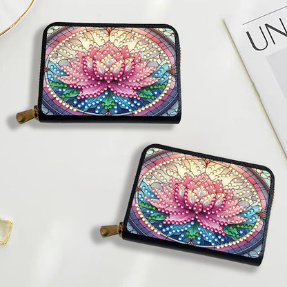 Diamond Painting Card Holder Coin Purse Diamond Art Wallet Pouch Gifts for Women