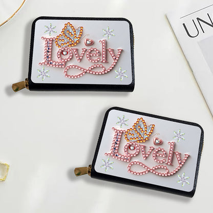 Diamond Painting Card Holder Coin Purse Diamond Art Wallet Pouch Gifts for Women