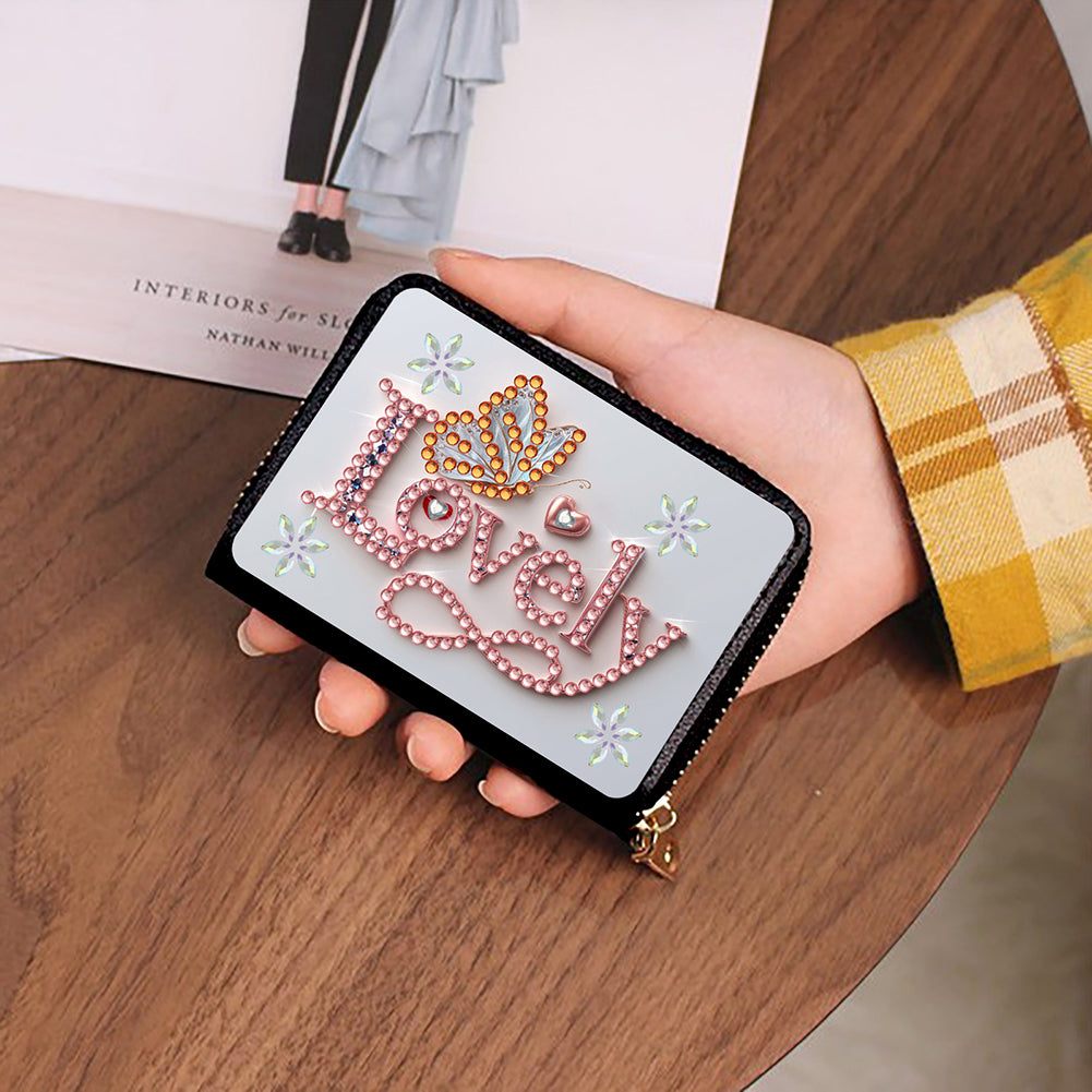 Diamond Painting Card Holder Coin Purse Diamond Art Wallet Pouch Gifts for Women