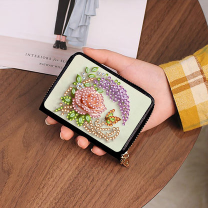 Diamond Painting Card Holder Coin Purse Diamond Art Wallet Pouch Gifts for Women