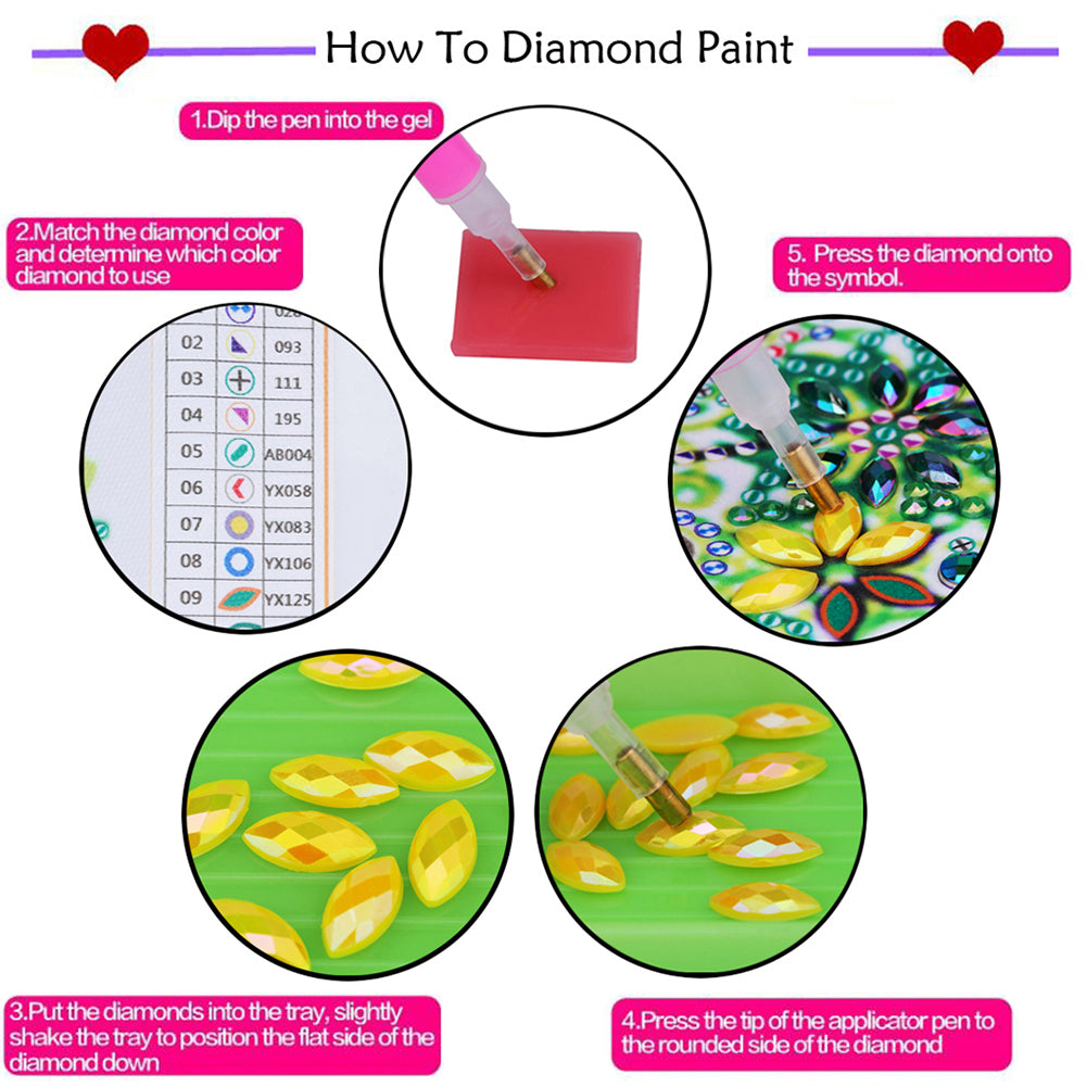 Diamond Painting Card Holder Coin Purse Diamond Art Wallet Pouch Gifts for Women