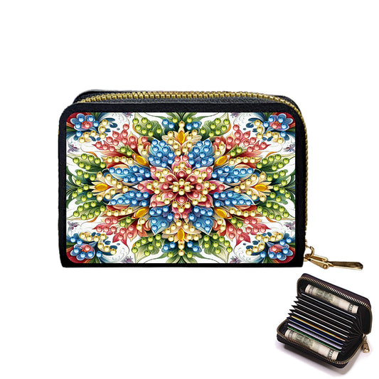 Diamond Painting Card Holder Coin Purse Diamond Art Wallet Pouch Gifts for Women