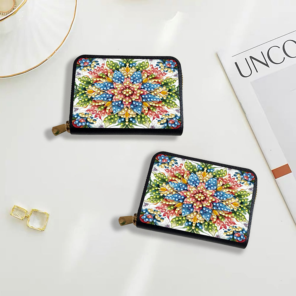 Diamond Painting Card Holder Coin Purse Diamond Art Wallet Pouch Gifts for Women
