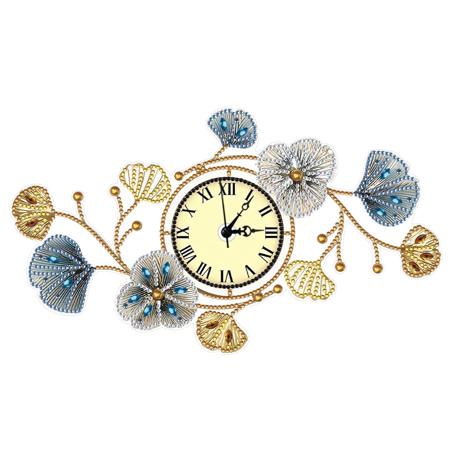 DIY Diamond Painting Clock Kits Diamond Art Clock Ornaments Kit Home Wall Decor