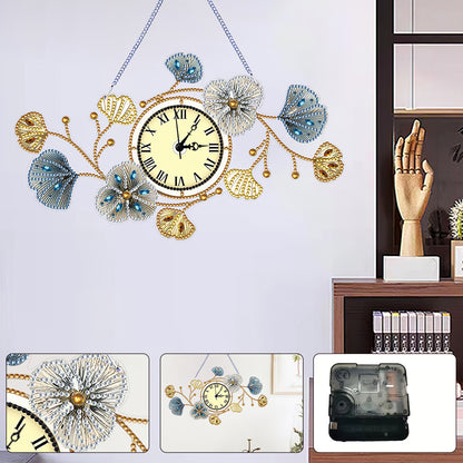 DIY Diamond Painting Clock Kits Diamond Art Clock Ornaments Kit Home Wall Decor