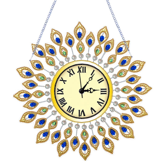 DIY Diamond Painting Clock Kits Diamond Art Clock Ornaments Kit Home Wall Decor