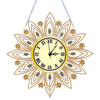 DIY Diamond Painting Clock Kits Diamond Art Clock Ornaments Kit Home Wall Decor