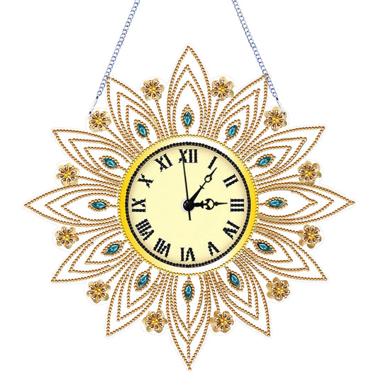 DIY Diamond Painting Clock Kits Diamond Art Clock Ornaments Kit Home Wall Decor