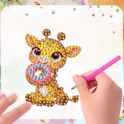 6Pcs Diamond Painting Refrigerator Magnets Diamond Art Kits for Adults Beginners