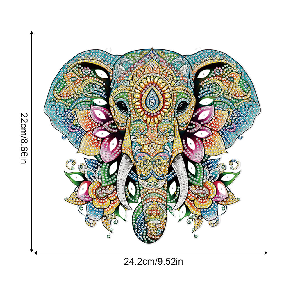 Acrylic Special Shape Animals Diamond Painting Ornaments for Garden Window Decor