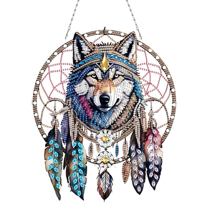 Acrylic Special Shape Animals Diamond Painting Ornaments for Garden Window Decor