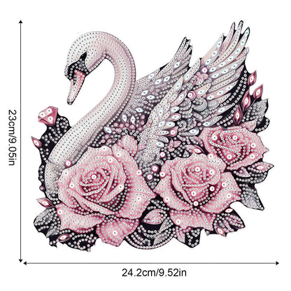 Acrylic Special Shape Animals Diamond Painting Ornaments for Garden Window Decor