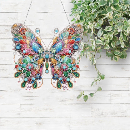 Acrylic Special Shape Animals Diamond Painting Ornaments for Garden Window Decor
