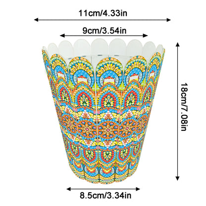 Diamond Painting Flower Vase Rhinestones Desktop Ornaments for Home Office Decor