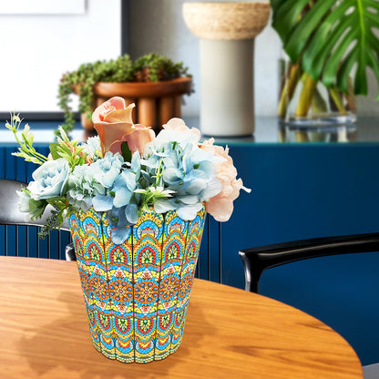 Diamond Painting Flower Vase Rhinestones Desktop Ornaments for Home Office Decor