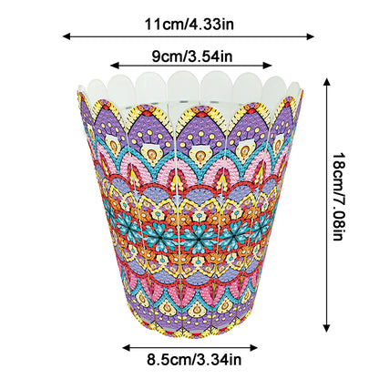 Diamond Painting Flower Vase Rhinestones Desktop Ornaments for Home Office Decor