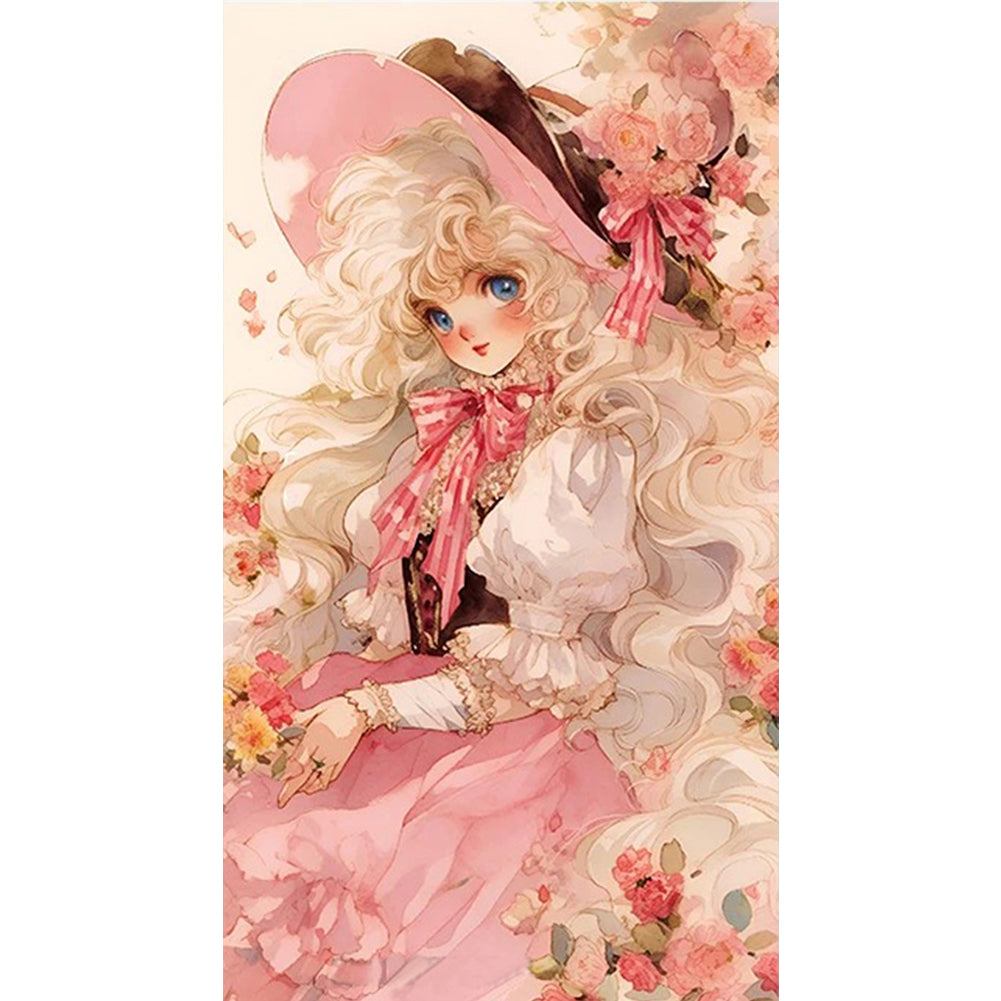 Dream Girl - 11CT Stamped Cross Stitch 40*70CM