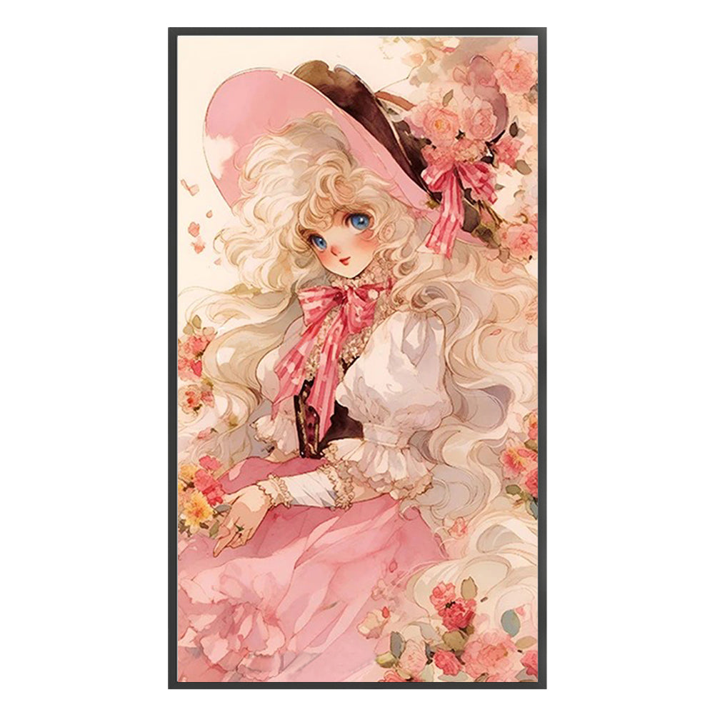Dream Girl - 11CT Stamped Cross Stitch 40*70CM