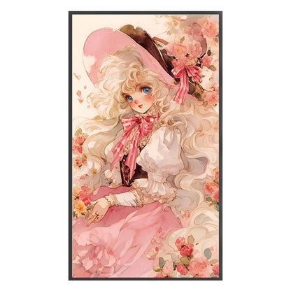 Dream Girl - 11CT Stamped Cross Stitch 40*70CM