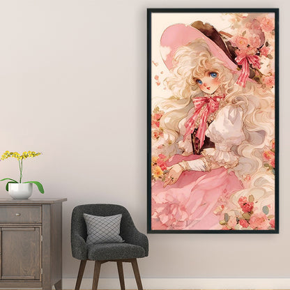 Dream Girl - 11CT Stamped Cross Stitch 40*70CM