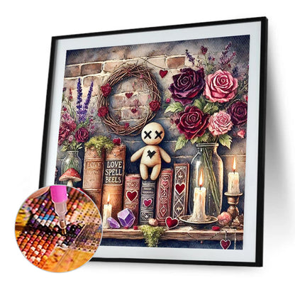 Love Spell - Full AB Round Drill Diamond Painting 40*40CM